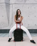 SHARKITECTURE MOLDED 22 CARRY-ON LUGGAGE