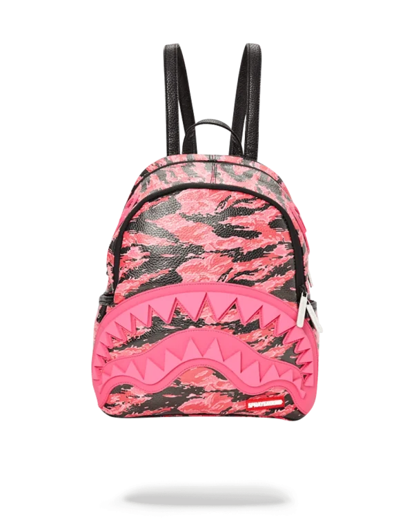 PINK TIGER CAMO SHARKMOUTH SAVAGE BACKPACK