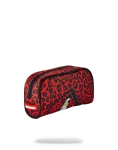 RED LEOPARD LIPS PENCIL CASE