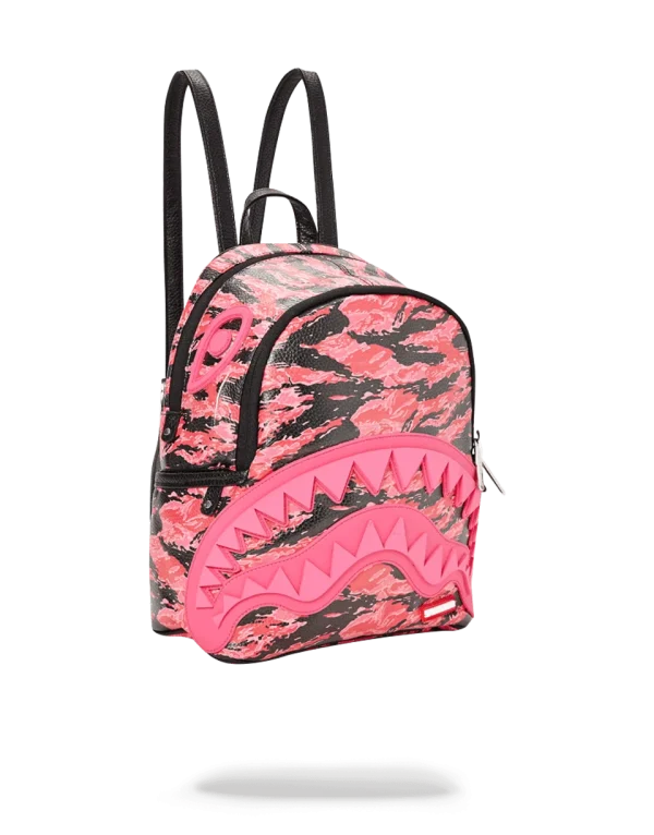 PINK TIGER CAMO SHARKMOUTH SAVAGE BACKPACK