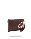 CHECKS IN CAMOFLAUGE CROSSOVER CLUTCH