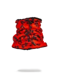 RED LEOPARD NECK WARMER