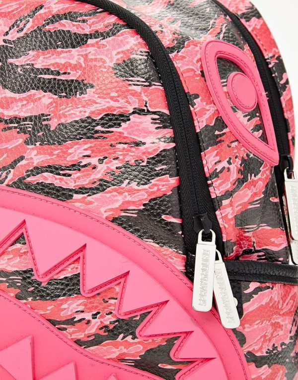 PINK TIGER CAMO SHARKMOUTH SAVAGE BACKPACK