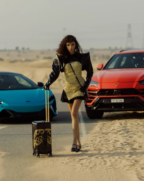 GOLD FANG CARRY-ON LUGGAGE