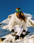 THE STREET MOUNTAIN SKI GOGGLES (INTERCHANGEABLE 3 LENSES)