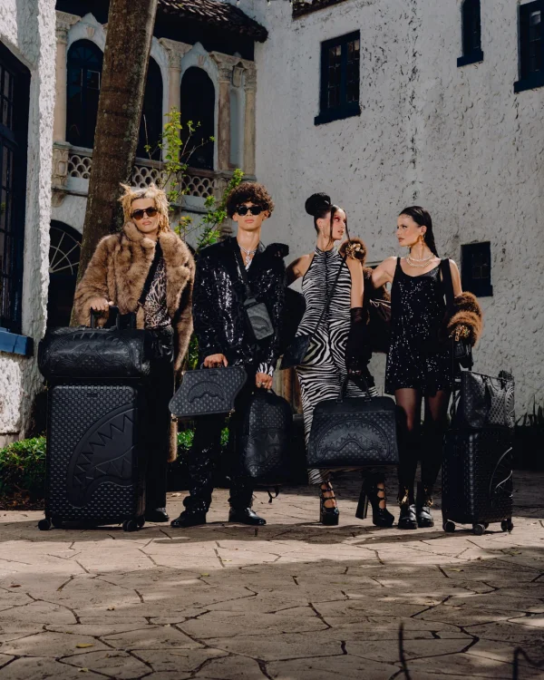 THE GHOST MAISON SHARKITECTURE FULL-SIZE LUGGAGE