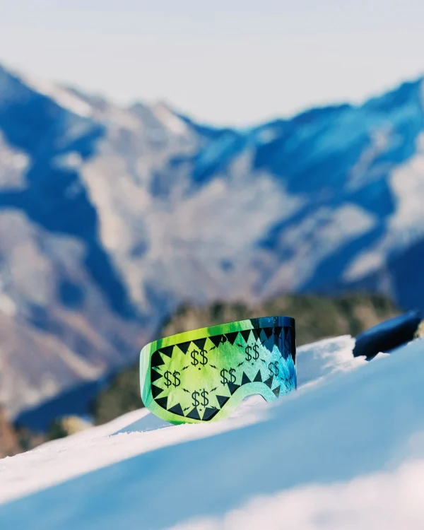 THE STREET MOUNTAIN SKI GOGGLES (INTERCHANGEABLE 3 LENSES)