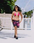 PINK PANTHER DIAMOND SHARK SWIM SHORTS