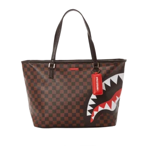 CHECKS IN CAMOFLAUGE TOTE