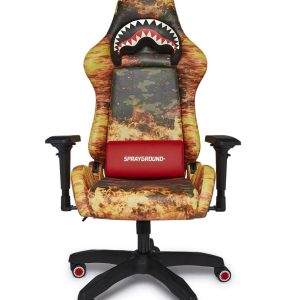 FIRE CAMO GAMING CHAIR - SUPER RARE