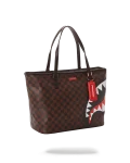 CHECKS IN CAMOFLAUGE TOTE