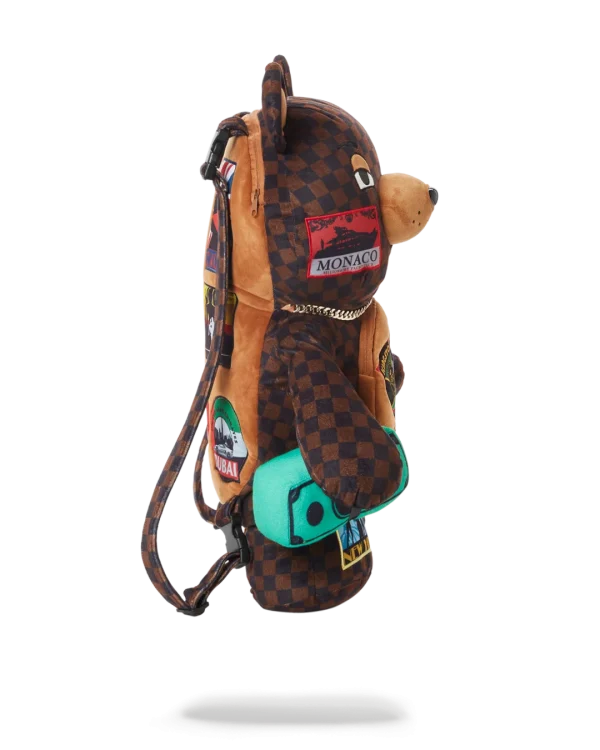 GLOBAL MOGUL MONEYBEAR TEDDYBEAR BACKPACK