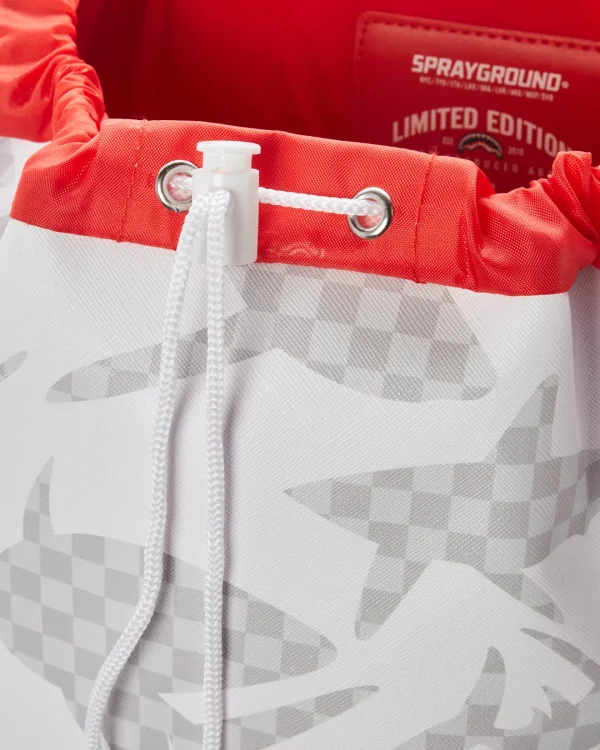 SHARK CHECK (WHITE) HILLS BACKPACK