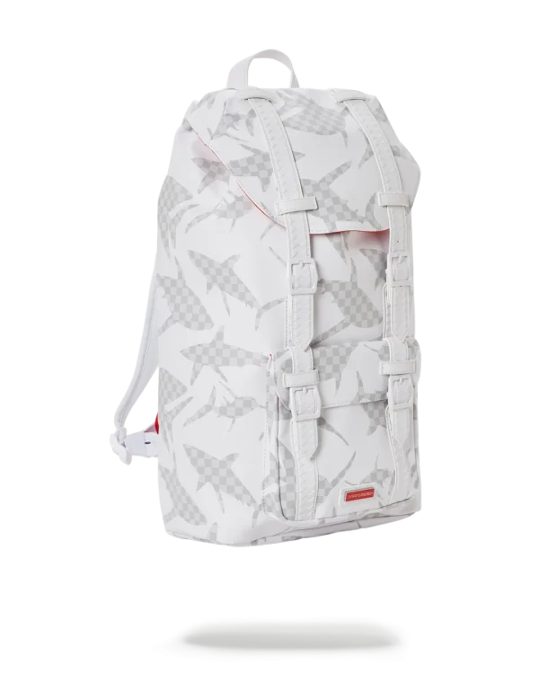 SHARK CHECK (WHITE) HILLS BACKPACK