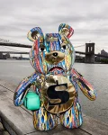 THE GOLDEN AGE MONEYBEAR TEDDYBEAR BACKPACK