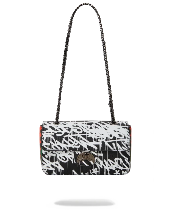 NIGHT NIGHT SHARKCHAIN HANDBAG