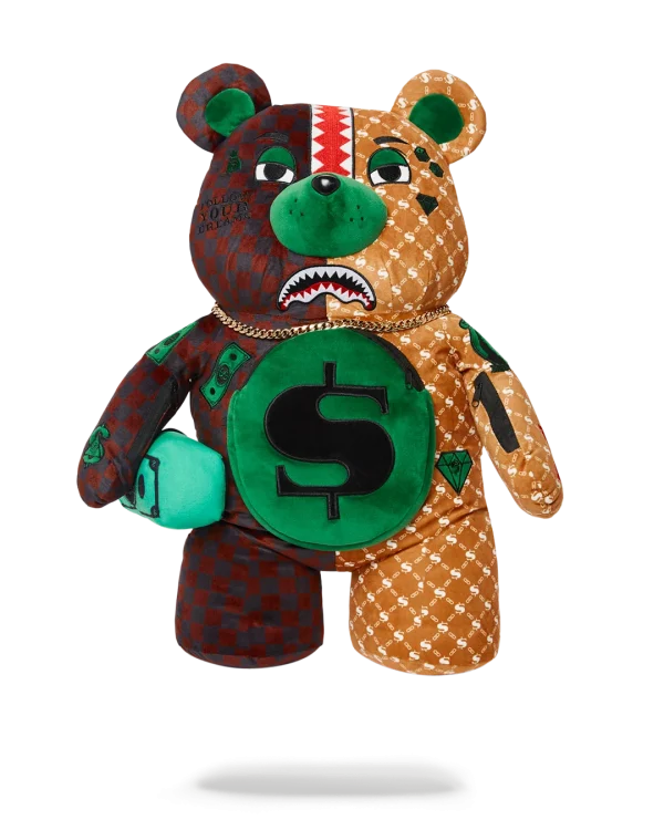 MONEY BEAR TEDDYBEAR BACKPACK PARIS VS FLORENCE