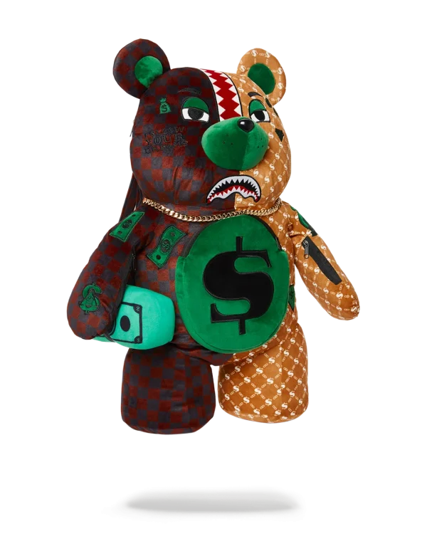 MONEY BEAR TEDDYBEAR BACKPACK PARIS VS FLORENCE