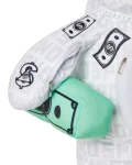 SPLIT THE CHECK (PEARL) MONEYBEAR TEDDYBEAR BACKPACK
