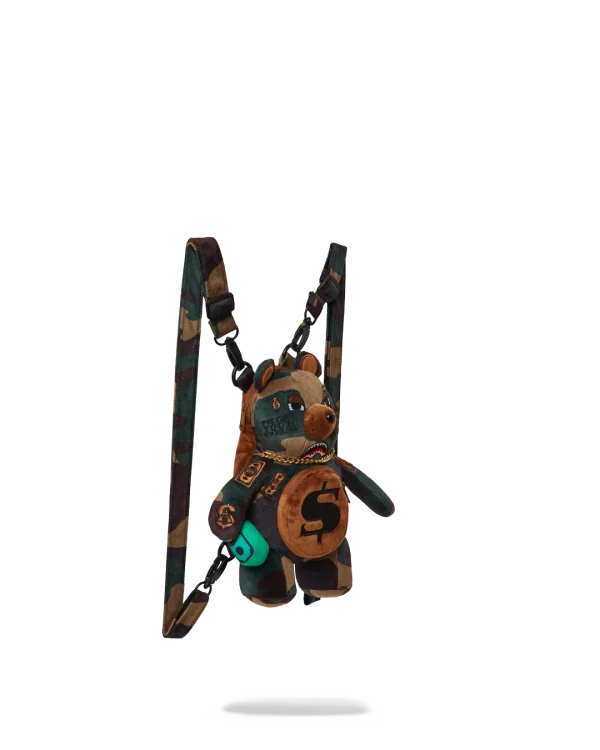 BEARCUB BACKPACK - CAMOCHECK MONEYBEAR