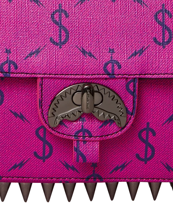 $NAPDRAGON GOLD CHAIN SHARK HANDBAG