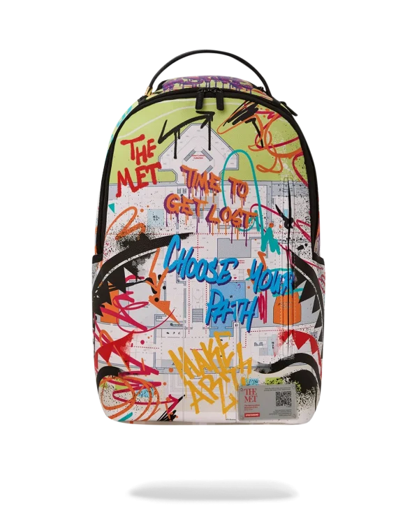 THE MET MAP CHOOSE YOUR PATH BACKPACK