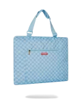 SHARK ISLAND PACKABLE BEACH MAT BLANKET WATER RESISTANT CONVERTIBLE TOTE