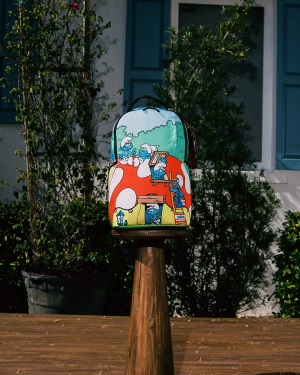 SMURFS MUSHROOM VILLAGE BACKPACK