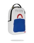 KEITH HARING BIG BLUE PURSE ART BACKPACK