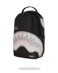 SHARK CENTRAL CREAM BLACK CHECK BACKPACK
