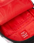 SHARK CENTRAL CREAM BLACK CHECK BACKPACK