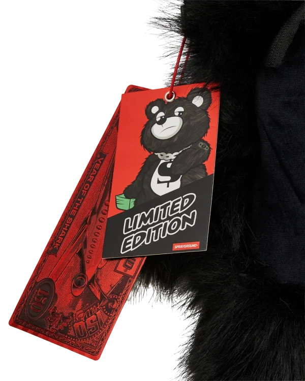 FURZILLA SHARK (NIGHT) BEAR CUB CROSSBODY