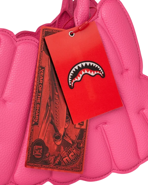PINK POP SHARK BUBBLE HANDBAG