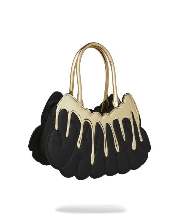 GOLDHEART SHARK DRIP HANDBAG