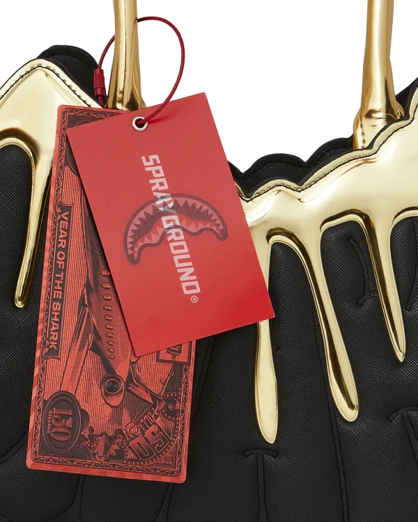 GOLDHEART SHARK DRIP HANDBAG