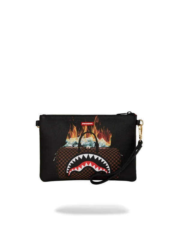 MONEY BAG DOUBLE TAKE CROSSOVER CLUTCH