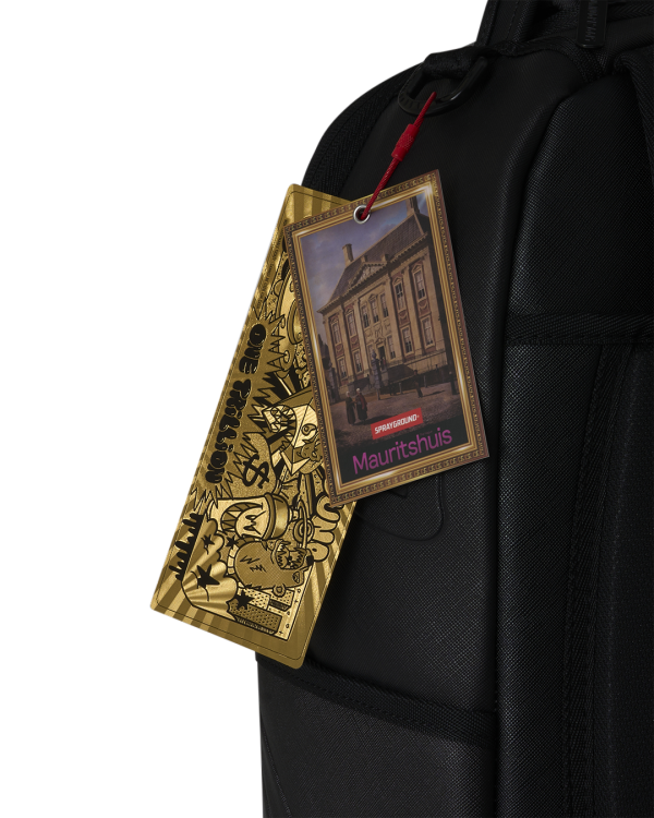 MAURITSHUIS MUSEUM SHARK PALETTE GIRL WITH A PEARL EARRING COLLAB BACKPACK