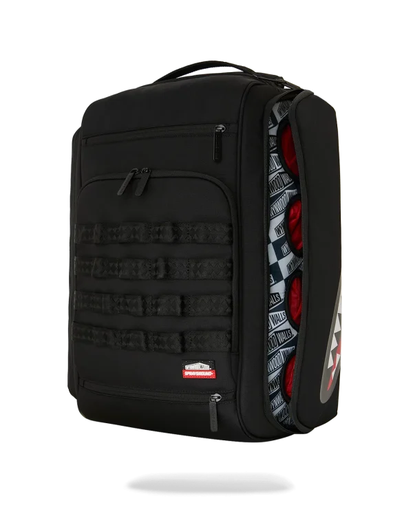 WYNWOOD WALLS COLLAB GRAFFITI UTILITY BACKPACK (8 CAN HOLDER)