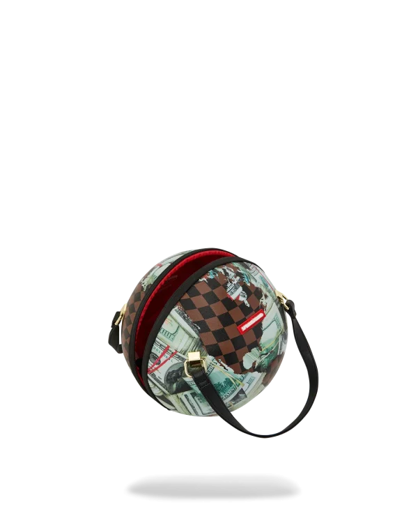 FULLY LOADED GLOBE HANDBAG