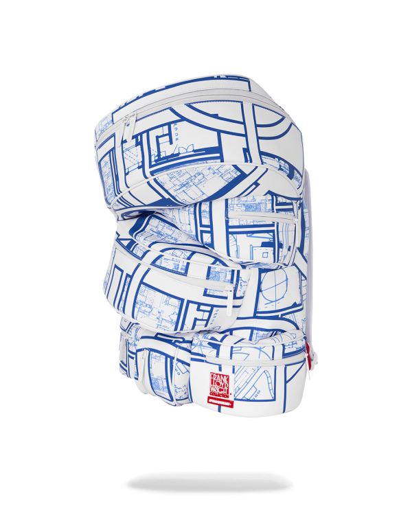 FRANK LLOYD WRIGHT COLLAB EXPERIMENTAL SPIRAL BACKPACK