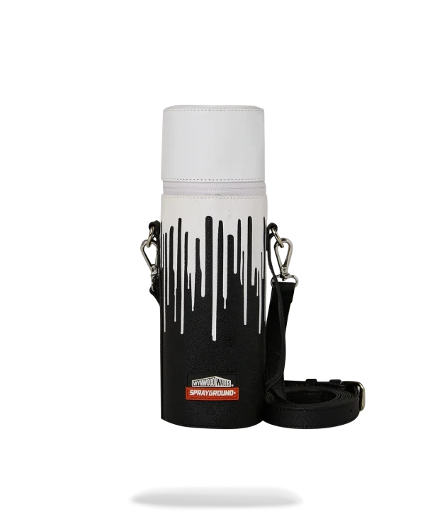 WYNWOOD WALLS COLLAB WATER BOTTLE OR SPRAYCAN HOLDER (BLK/WHT)