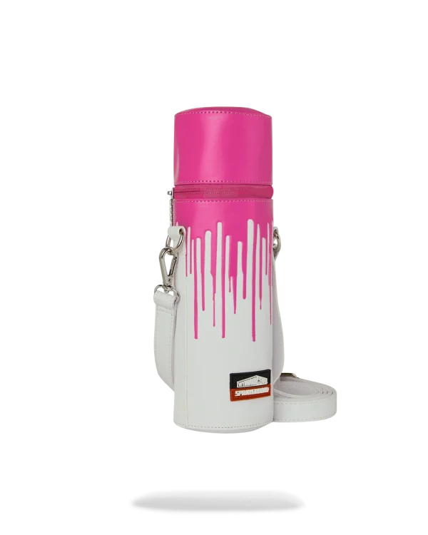 WYNWOOD WALLS COLLAB WATER BOTTLE OR SPRAYCAN HOLDER (WHT/PNK)