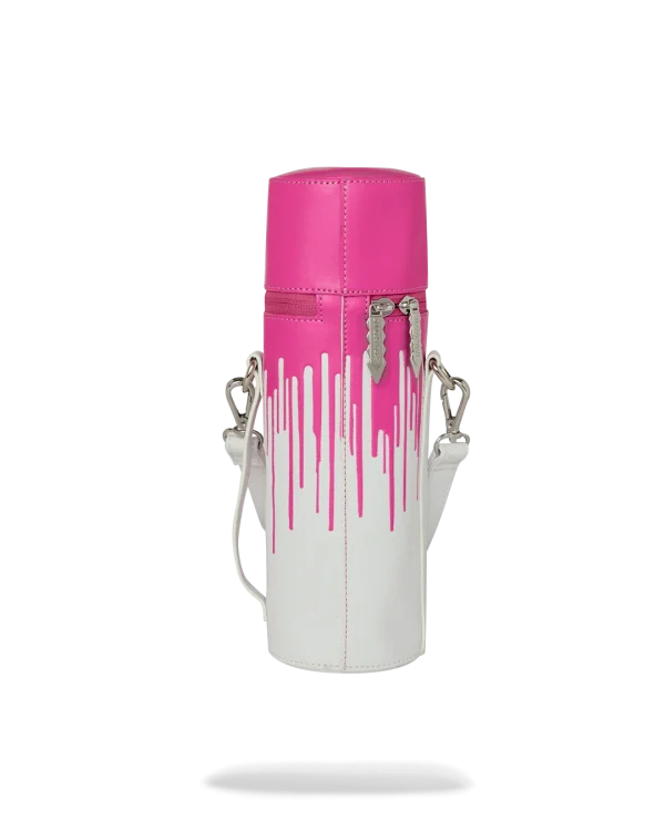 WYNWOOD WALLS COLLAB WATER BOTTLE OR SPRAYCAN HOLDER (WHT/PNK)