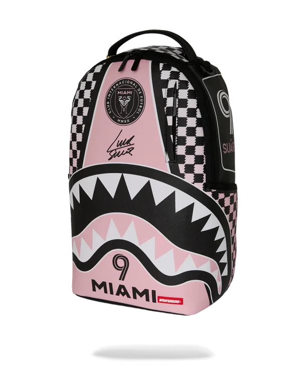 MLS COLLAB - INTERMIAMI LUIS SUAREZ PINK STRIPE BACKPACK