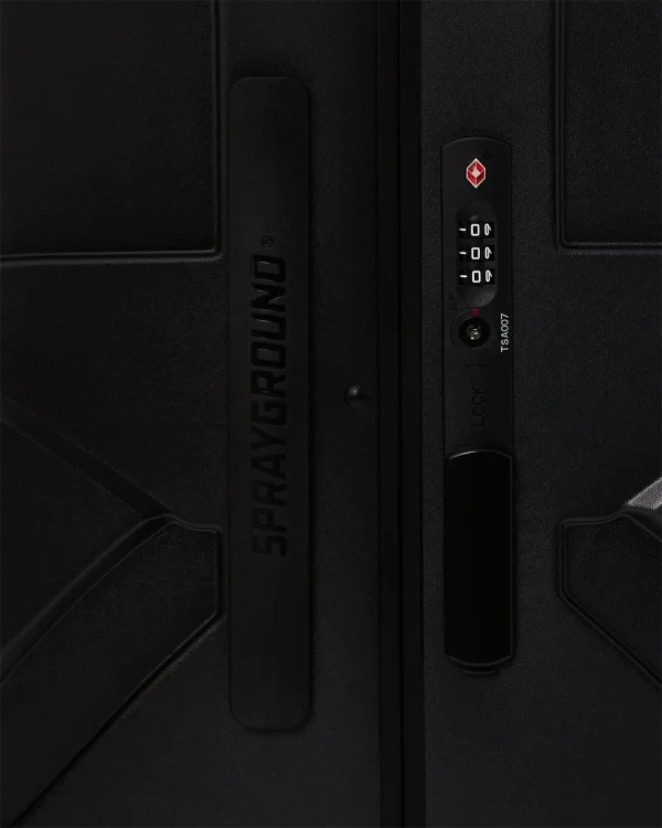 REALITY CHECK SHARKITECTURE FULL-SIZE JETBLACK LUGGAGE (GUNMETAL HARDWARE)
