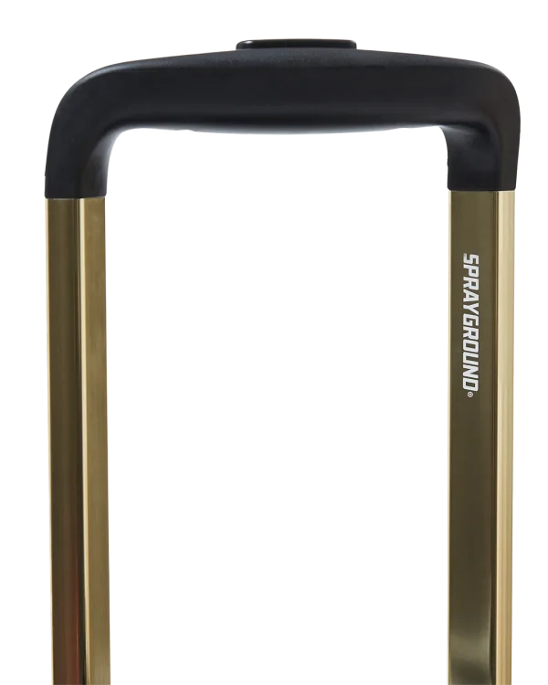 REALITY CHECK SHARKITECTURE FULL-SIZE JETBLACK LUGGAGE (GOLD HARDWARE)