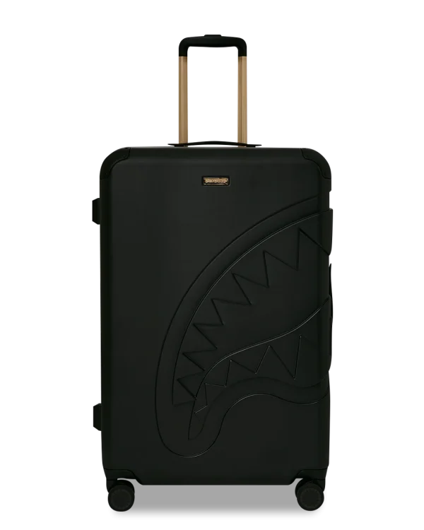 REALITY CHECK SHARKITECTURE FULL-SIZE JETBLACK LUGGAGE (GOLD HARDWARE)