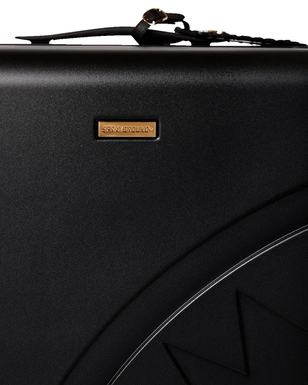 REALITY CHECK SHARKITECTURE FULL-SIZE JETBLACK LUGGAGE (GOLD HARDWARE)