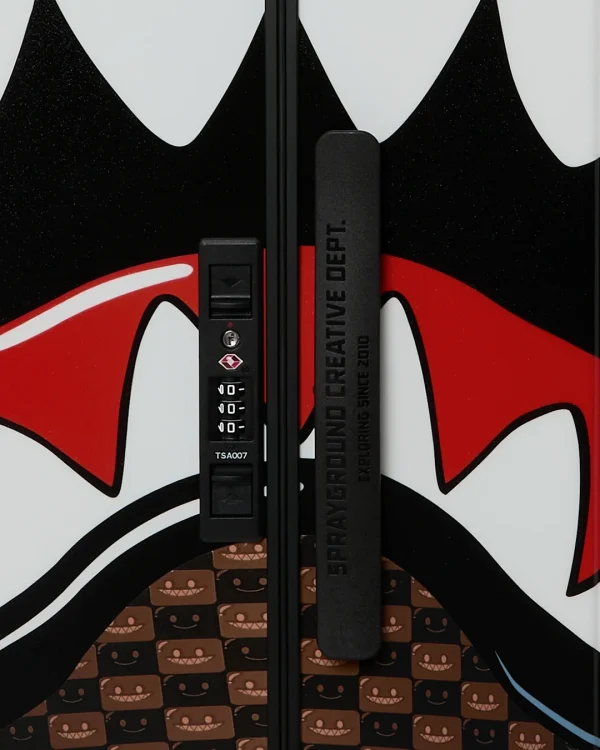 SHARKS IN PARIS GRIN & GRIND FULL-SIZE LUGGAGE