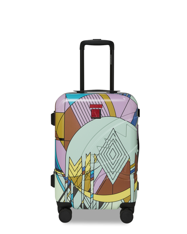 FRANK LLOYD WRIGHT COLLAB FROZEN SPHERES LUGGAGE